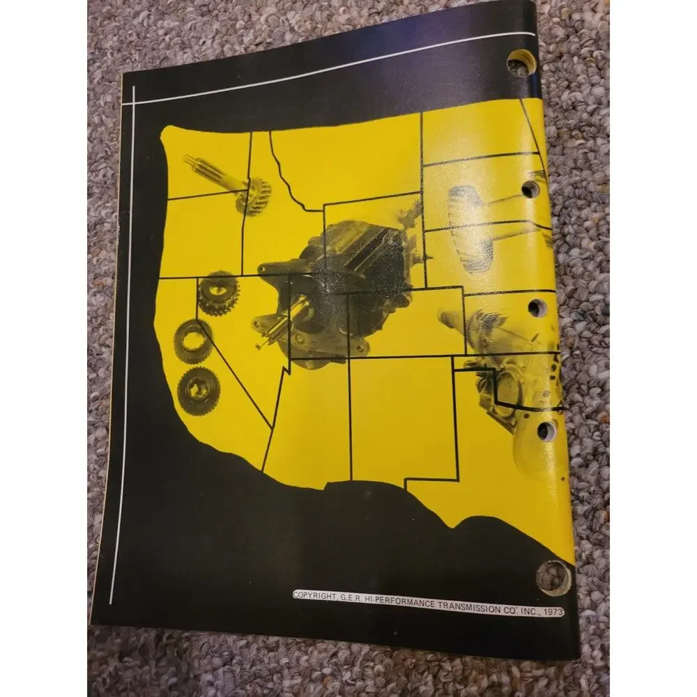 Vtg G-E-R High‎ Performance Transmissions & Accessories Classic Cars Catalog
